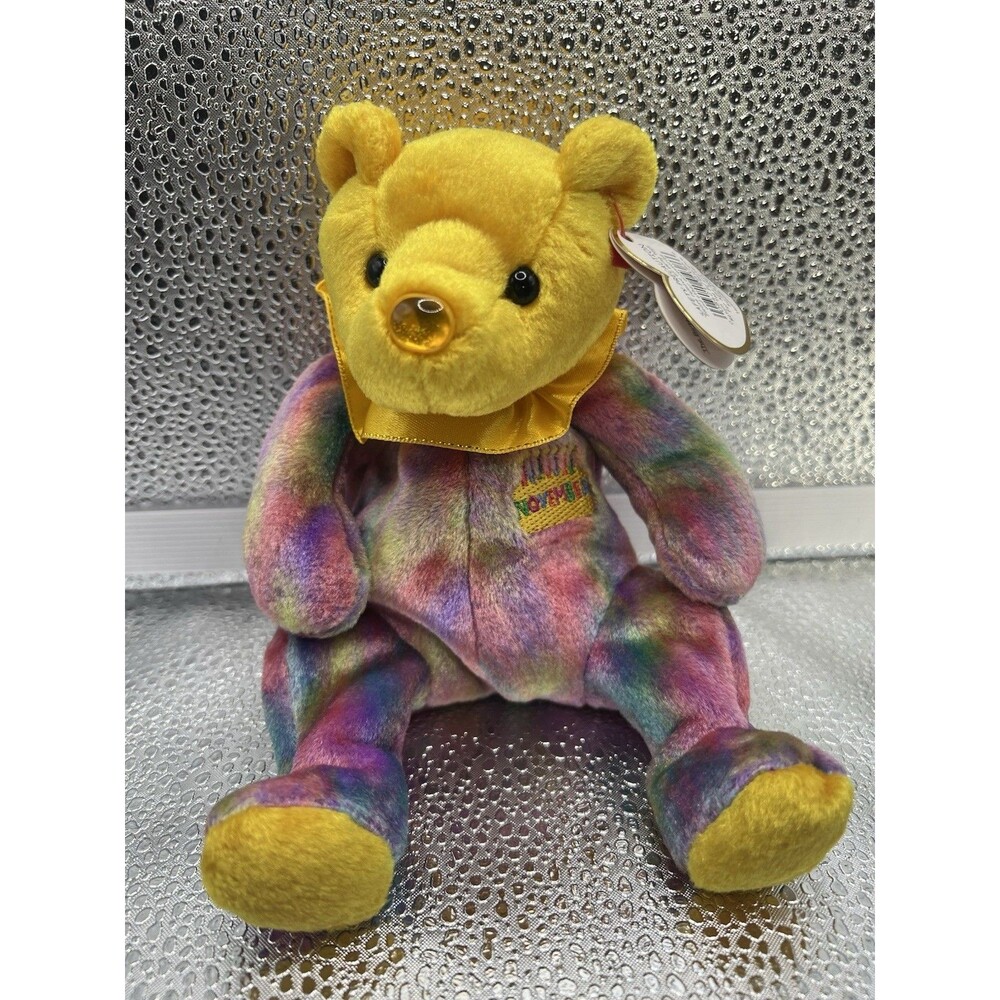 Ty Beanie Baby November - MWMT (Bear) Birthday